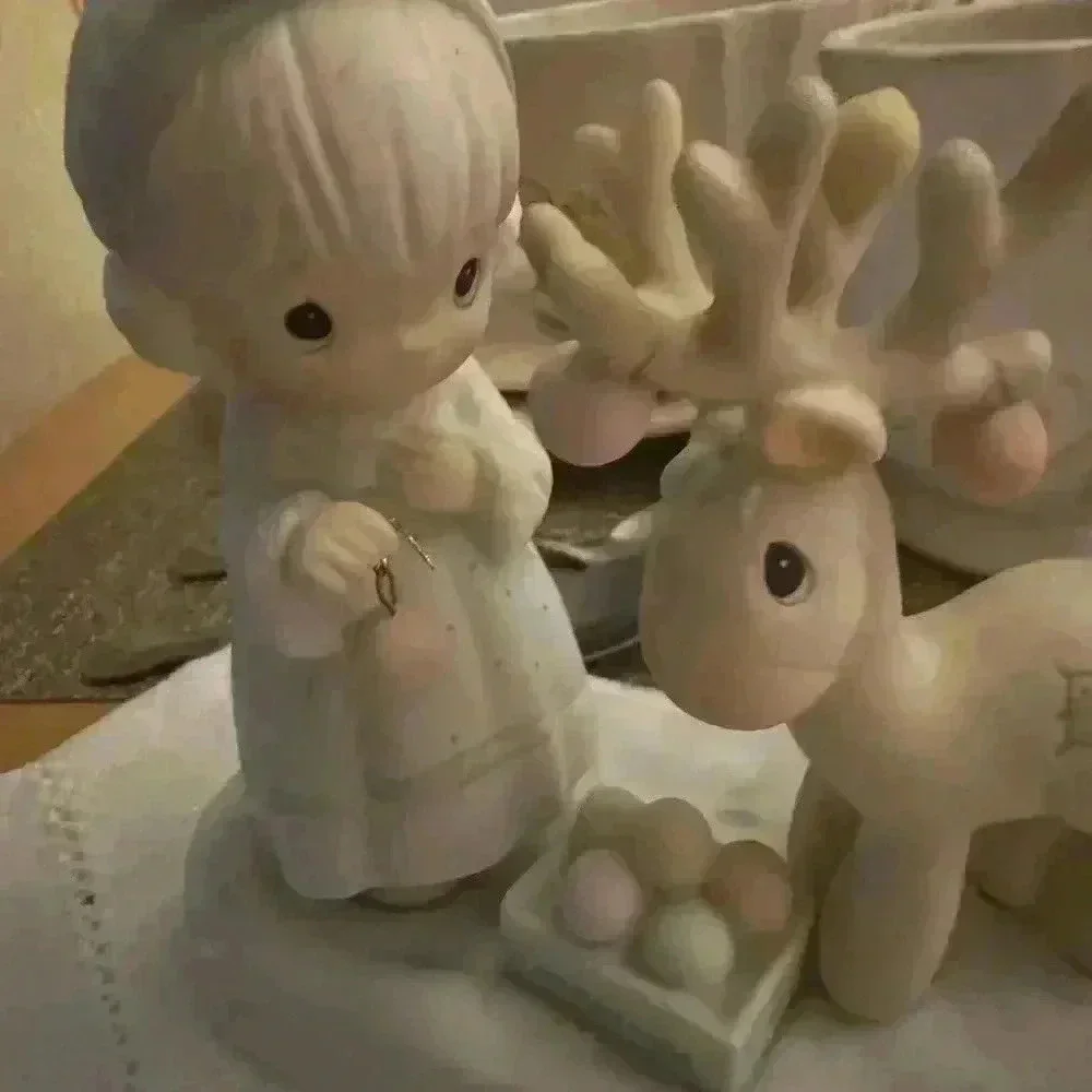 Vintage precious moments porcelain figurines